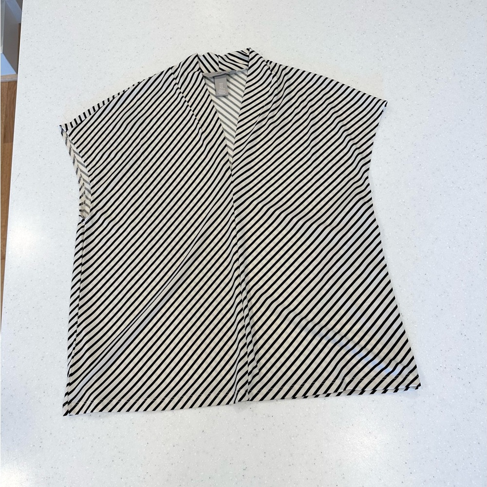 H&M Striped Top size medium